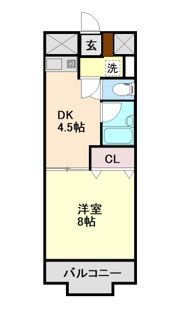 ラ・フォーレⅠの間取り画像