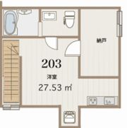 CASADIA東向島の間取り画像