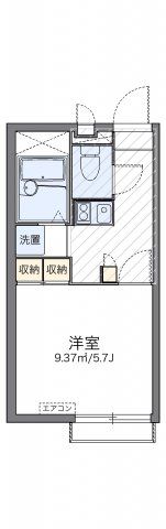 レオパレスフリーデの間取り画像