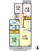 グレースソシアの間取り画像