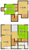 楠橋南2丁目借家の間取り画像