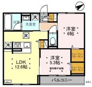 べナード武蔵浦和の間取り画像