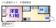 Likes仁戸名町A棟の間取り画像