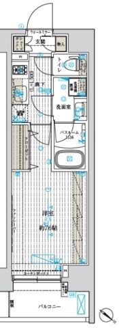 フュージョナル浅草FORESTの間取り画像