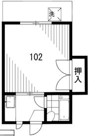 コーポラスクリエイティブの間取り画像