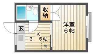 パールメゾンの間取り画像