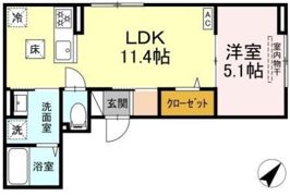 カサデ東瑞江の間取り画像