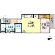 med西原の間取り画像