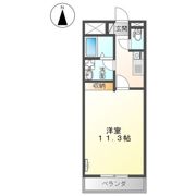 リバパレスの間取り画像