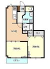 ル・グランヴェールⅡの間取り画像