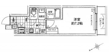 ドルチェ目黒・WESTの間取り画像
