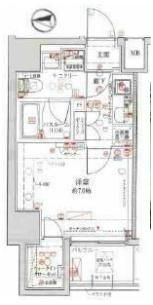 クレヴィスタ練馬桜台IIIの間取り画像