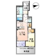 シェリールの間取り画像