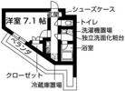 ヌーベルポルト向山の間取り画像
