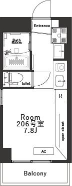 Belleviage Yokohamaの間取り画像