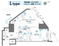 ZOOM駒込の間取り画像