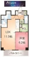 グラシオンの間取り画像