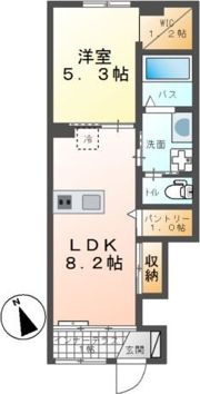 アヴァンティの間取り画像