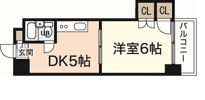 中田ビル三篠の間取り画像