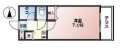 シャトラン弓木弐番館の間取り画像