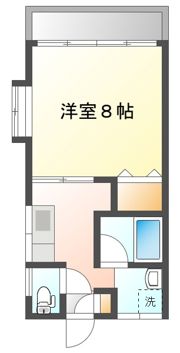 フェヴァリー白崎の間取り画像