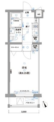 エスパシオ西高島平の間取り画像
