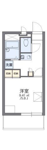 レオパレス紅花の間取り画像
