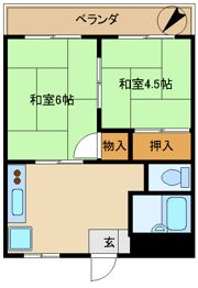 ベルマンションの間取り画像