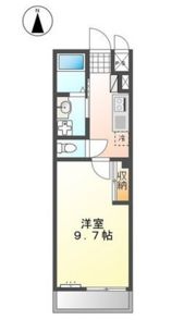 ハイツ T and Tの間取り画像