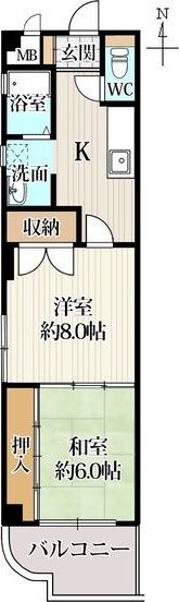 02_ENSHOW2の間取り画像