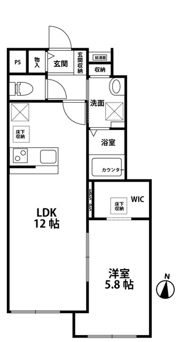 レジディアの間取り画像
