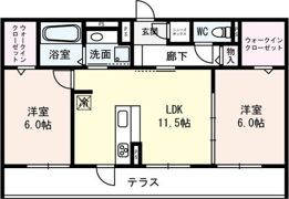 フォルトゥーナMの間取り画像