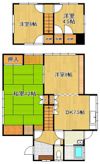 太賀2丁目貸家の間取り画像