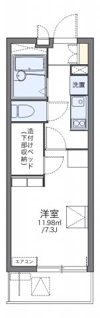 レオパレスエルムトゥプの間取り画像