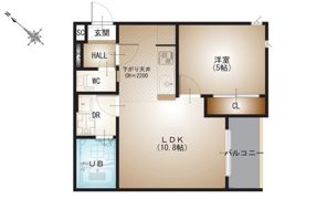 REGALEST 牛田本町の間取り画像