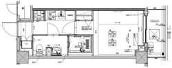 T-stage Keisei Higashinakayamaの間取り画像