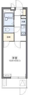 レオパレスコモディタの間取り画像