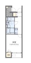 レオネクストブラウニー国立の間取り画像