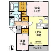 ウエストキューブの間取り画像