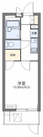 レオパレス寿の間取り画像