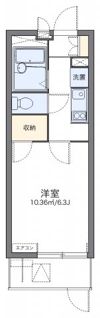 レオパレス寿の間取り画像
