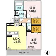 セキュレア須屋 K棟の間取り画像