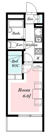 レオパレスグリーンガーデンⅣの間取り画像