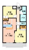 グリーンコーポⅡの間取り画像