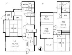 岸野邸の間取り画像