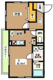 パラッツィナ町屋の間取り画像