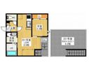 GRANDTIC 奉還町の間取り画像