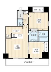 フュージョナル北綾瀬の間取り画像