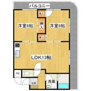 ニューライフ梅園第一の間取り画像