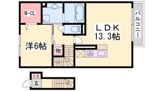 シャルムコートの間取り画像